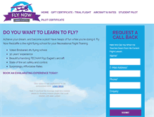 Tablet Screenshot of fly-now-redcliffe.com